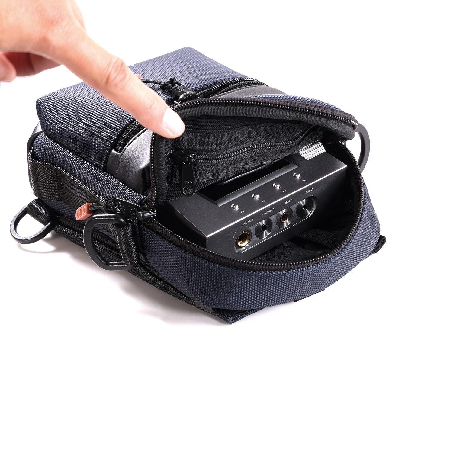 ddHiFi C2023 HiFi Carrying Case All-in-one Multifunctional Backpack for DAP, DAC, Bluetooth Amp and IEMs Earphone Bag - The HiFi Cat