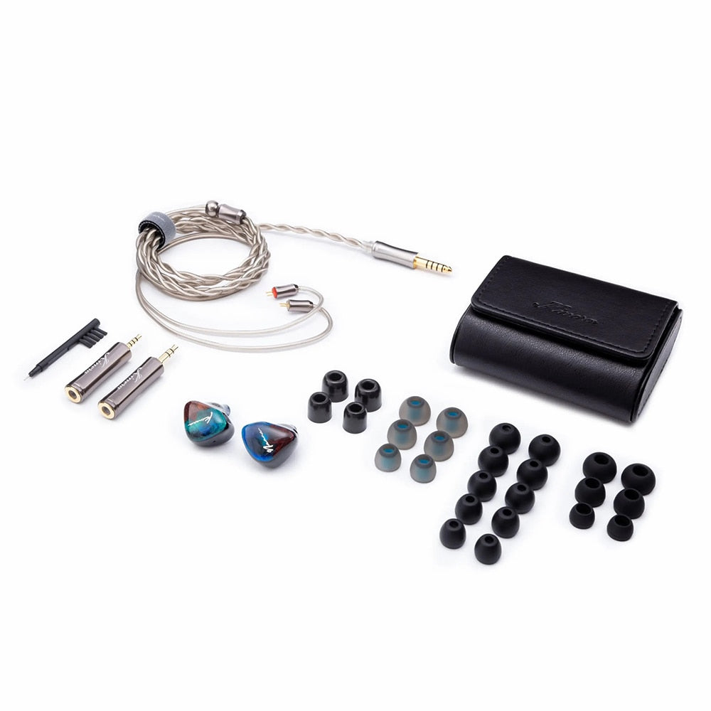 KINERA NAN NA 2.0 Pro 2EST+1DD+1BA Earphone HIFI DJ Monitor Earbuds NANNA 2 with 2.5mm 3.5mm Adapter 0.78 2Pin Cable Headphone - The HiFi Cat