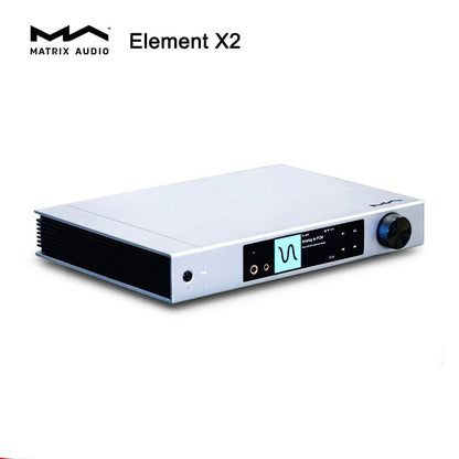 Matrix Element X2 Music Streamer Roon Ready Player ES9038PRO DAC Pre-amp Full Balanced Headphone Amplifier - The HiFi Cat