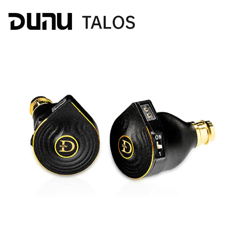 DUNU TALOS Earphone 1 planar + 2 BA Hybrid In-Ear Earphone with 0.78mm 2Pin Cable - The HiFi Cat
