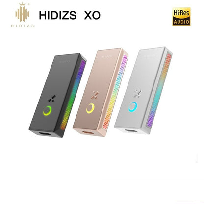 HIDIZS XO Single-ended 3.5mm/Balanced 2.5mm Hi-Res Audio/MQA 16X Dongle ES9219C*2 32bit/384kHz DSD64/128/256 Win/Android/IOS/MAC - The HiFi Cat