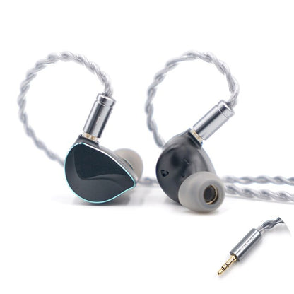 BQEYZ Winter Earphone HiFi Dynamic Driver PZT Bone Conduction In-Ear Monitor Wired Earbud with Detachable Cable Headphone - The HiFi Cat