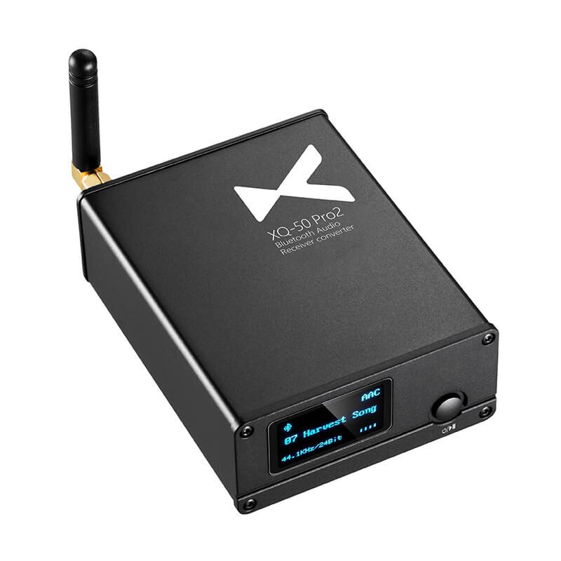 XDUOO XQ-50 Pro2 Bluetooth 5.1 Audio Receiver Converter QCC5125 ES9018K2M Chips Decoder Support AptX/SBC/AAC LDAC USB DAC - The HiFi Cat