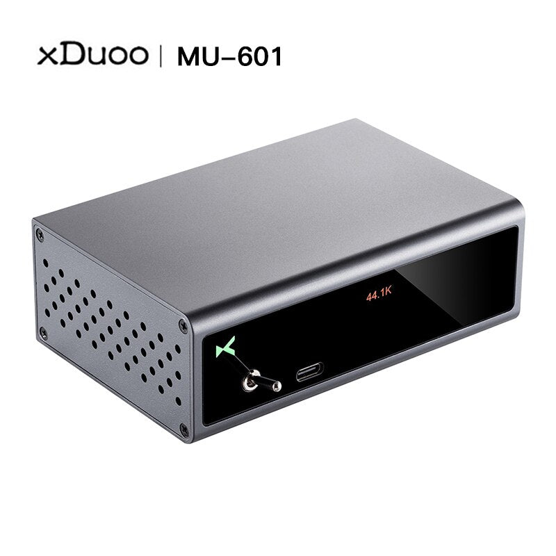 XDUOO MU-601 High Performance USB DAC ES9018K2M PCM384kHZ/DSD256 High-quality Analog/Coaxial Output Hi-Res Audio decoder - The HiFi Cat
