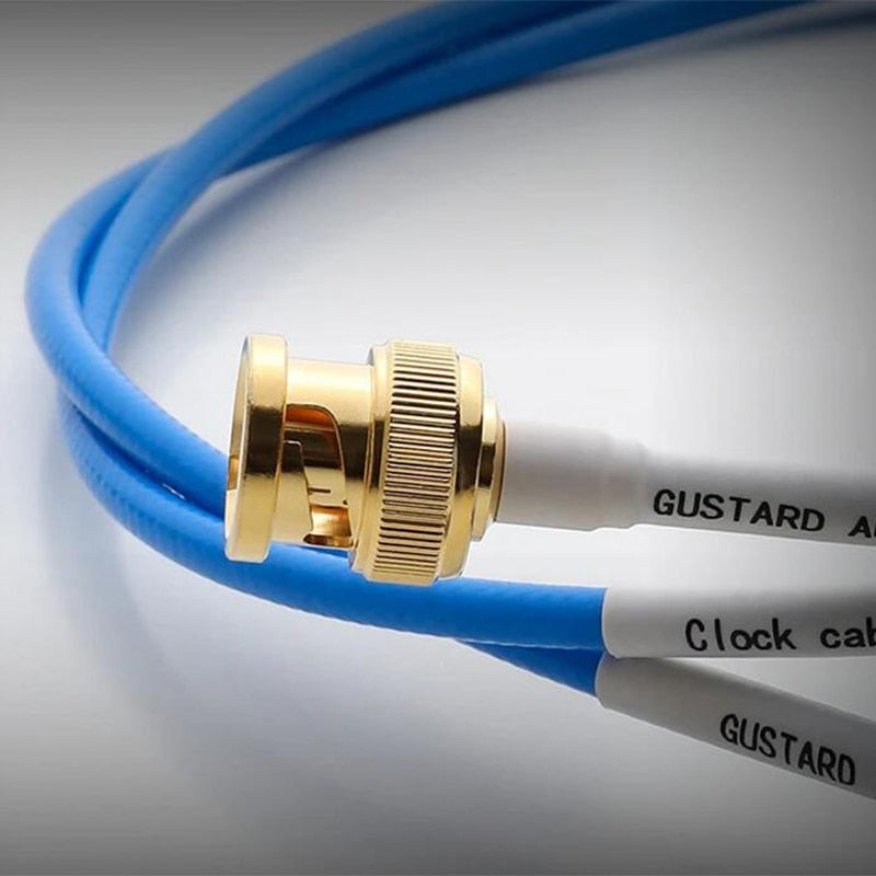 GUSTARD C2 Clock BNC Coaxial Cable Digital Wire HiFi - The HiFi Cat