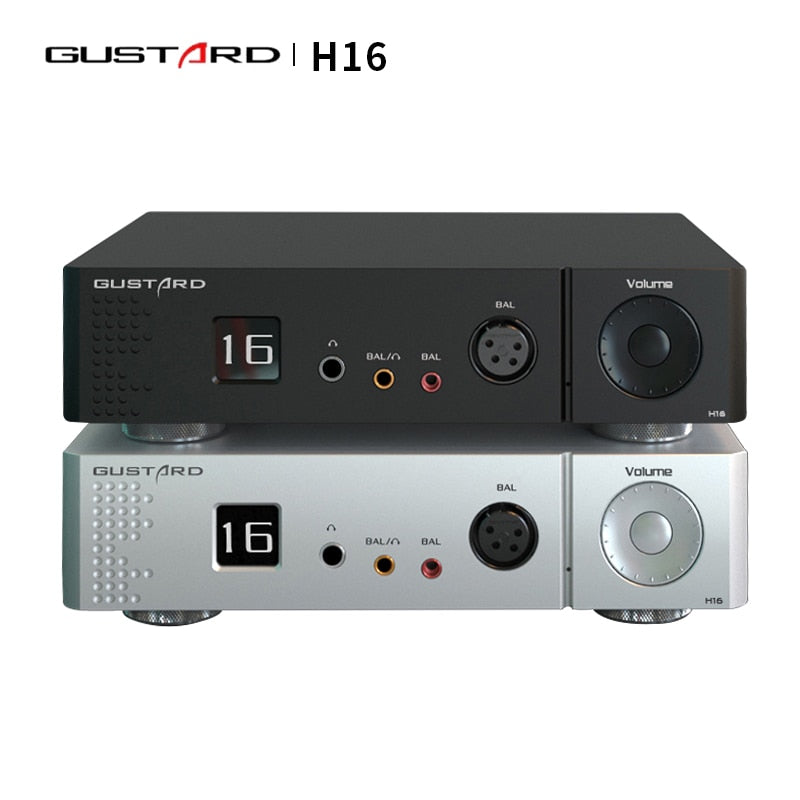 GUSTARD H16 XLR/RCA Balanced Headphone Amplifier Pre Amplifier - The HiFi Cat