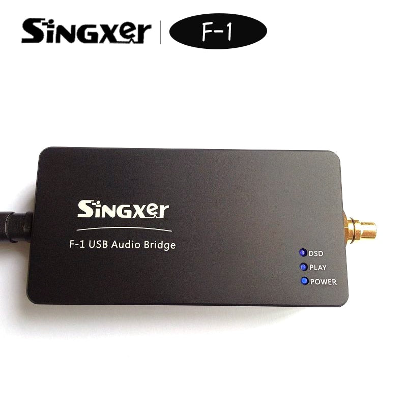SINGXER F-1 XMOS USB digital interface Module with XU208 chip High end U8 upgraded version with CNC Aluminum Protective Case - The HiFi Cat